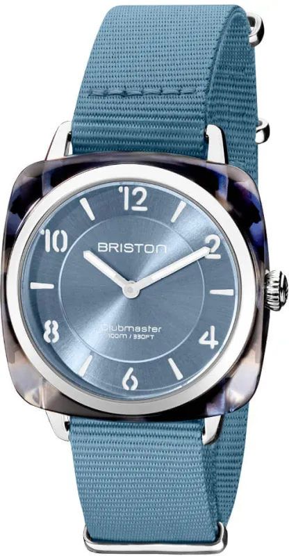 Briston Clubmaster Chic HM Ice Blue Watch made by Jura Watches