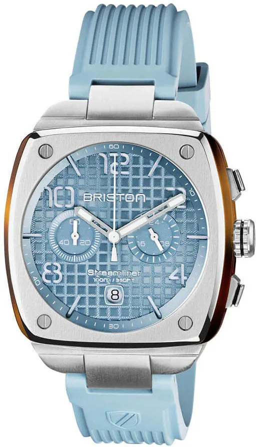 Briston Streamliner Urban Chrono Ice Blue Watch sold by Jura Watches