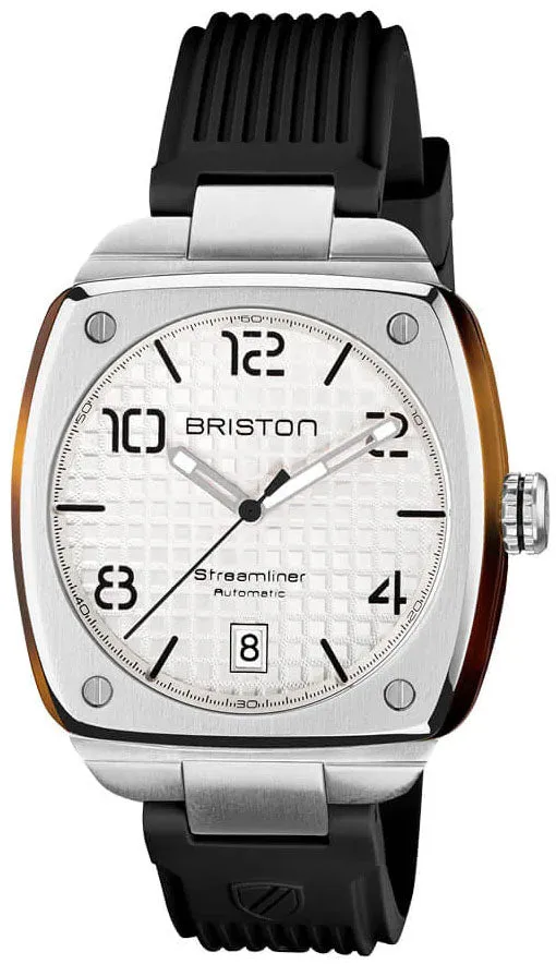 Briston Streamliner Urban HMS Auto White Watch sold by Jura Watches