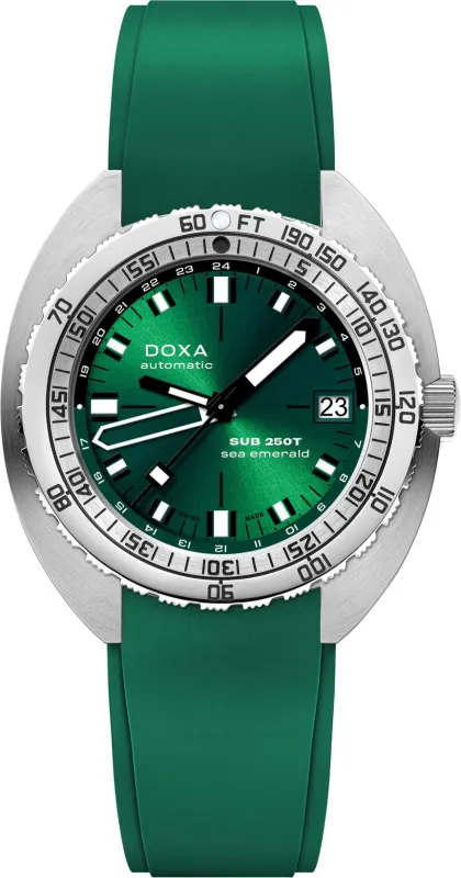 Doxa SUB 250T GMT Sea Emerald Watch sold by Jura Watches