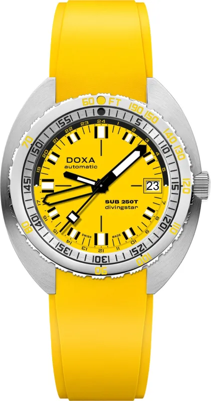 Doxa SUB 250T GMT Divingstar Watch made by Jura Watches
