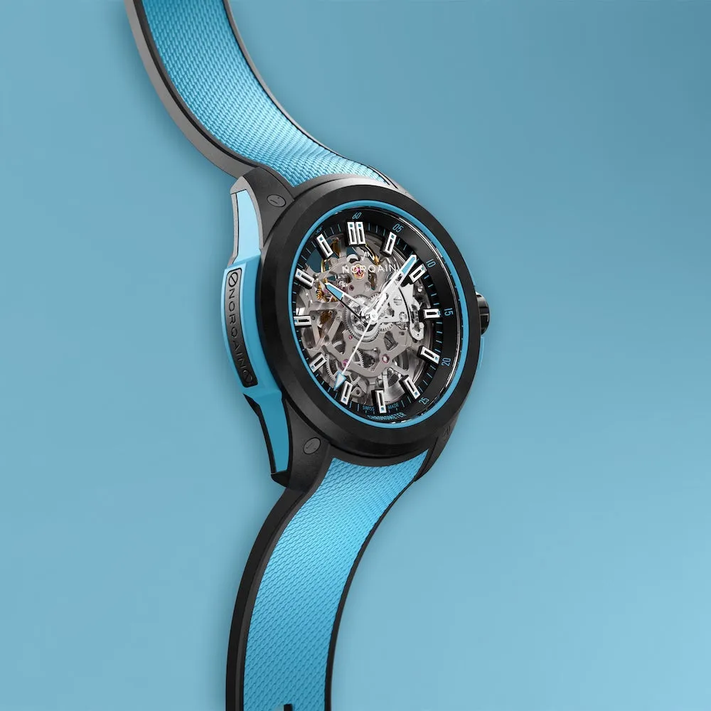 Norqain Wild One Skeleton 39mm Sky Blue Watch sold by Jura Watches product image thumbnail 2