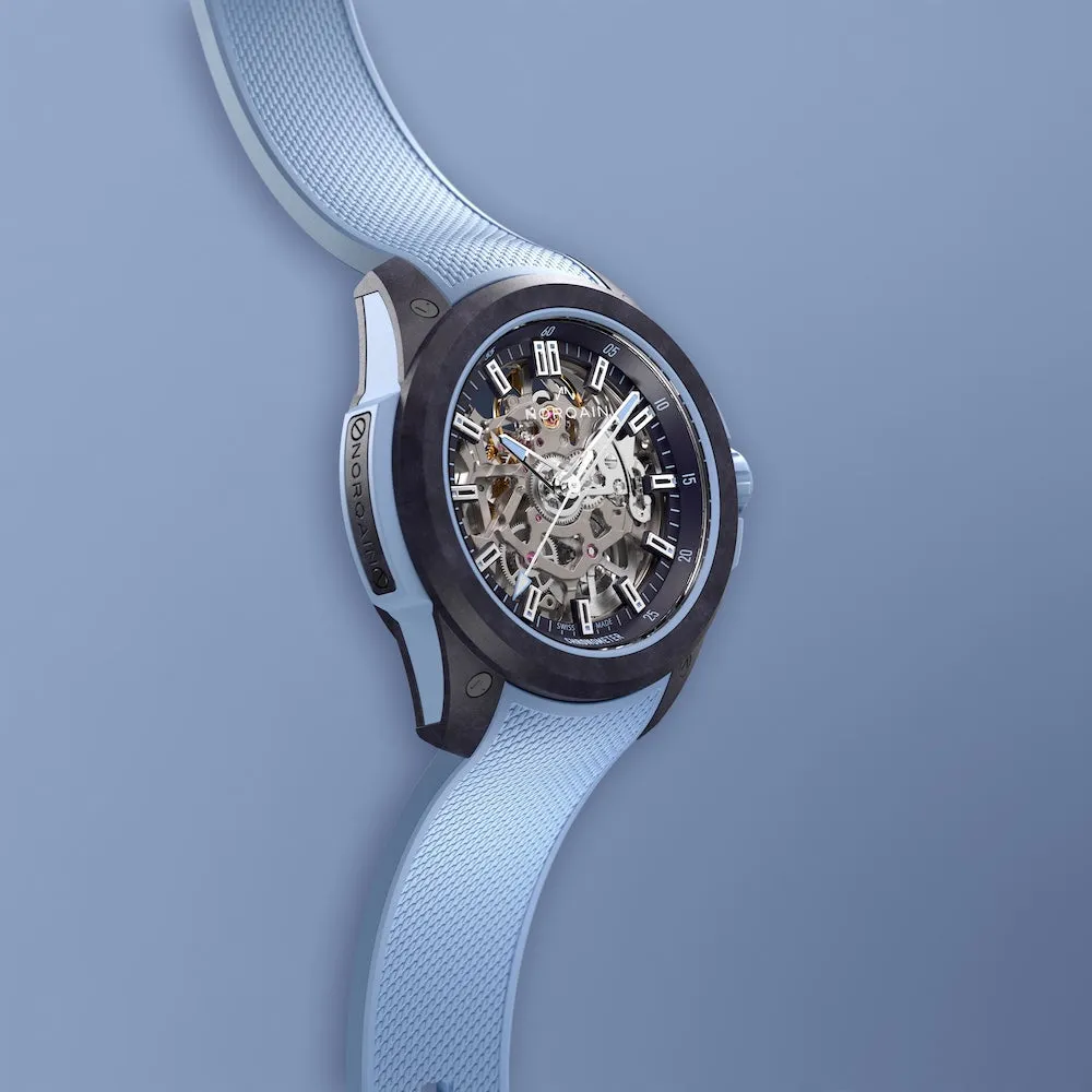 Norqain Wild One Skeleton 39mm Purple Ice Blue Watch sold by Jura Watches product image thumbnail 2
