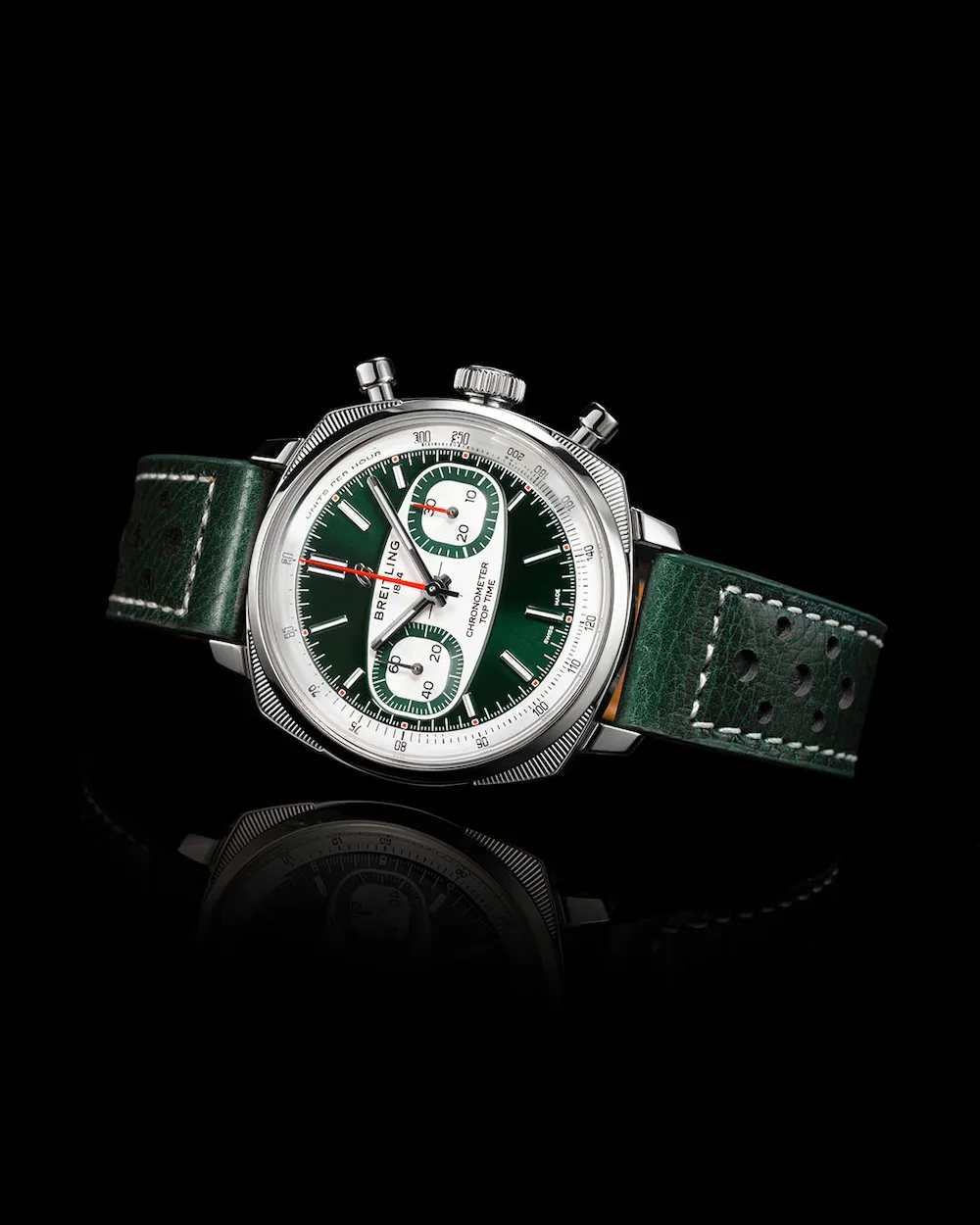 Breitling Top Time B01 Racing Green Limited Edition Watch sold by Jura Watches product image thumbnail 4