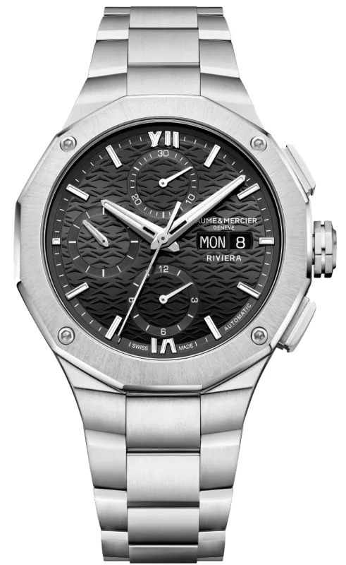 Baume et Mercier Riviera Automatic Chronograph Watch made by Jura Watches