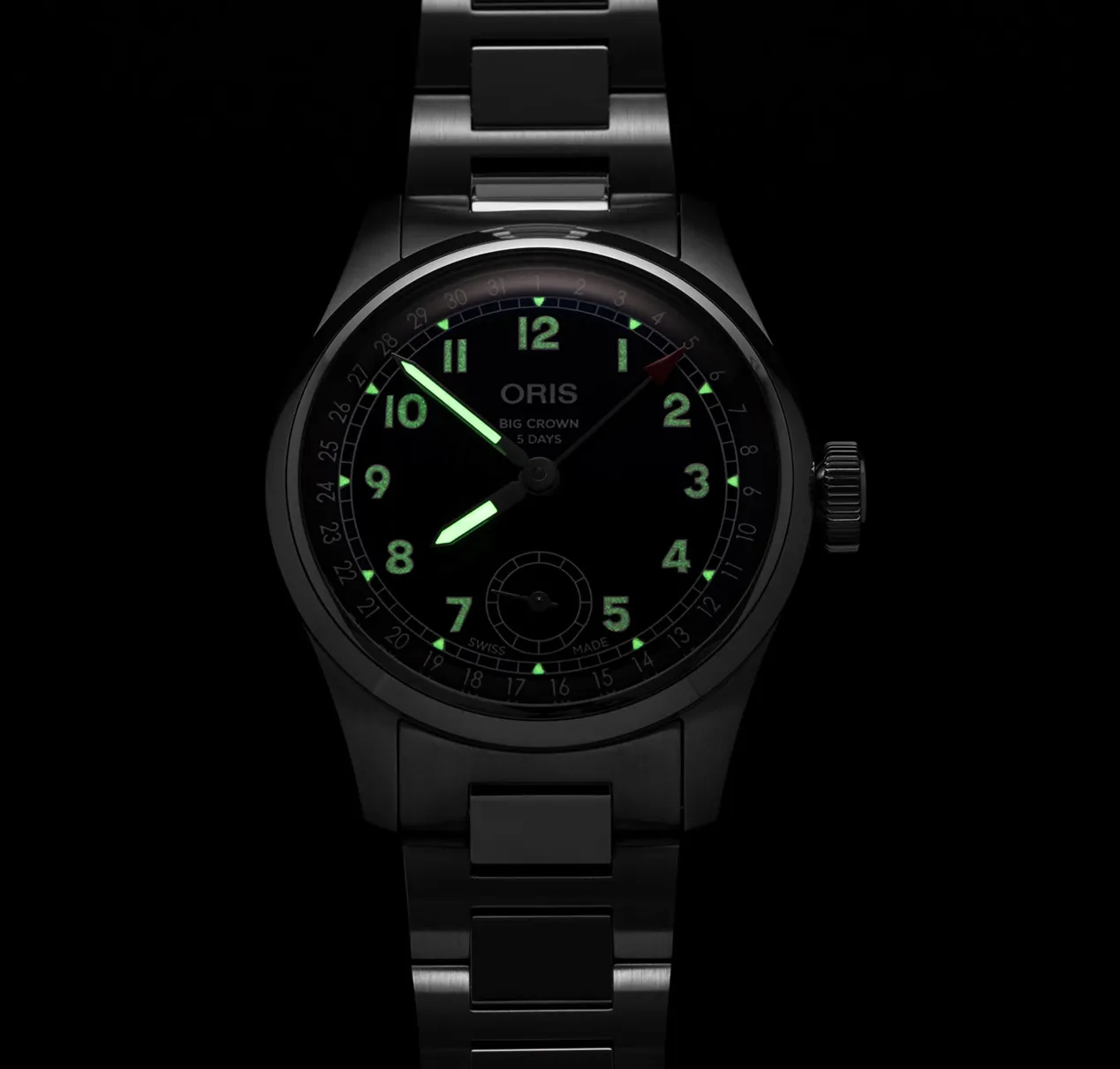 Oris Big Crown Pointer Date Calibre 403 Midnight Blue Watch sold by Jura Watches product image thumbnail 4