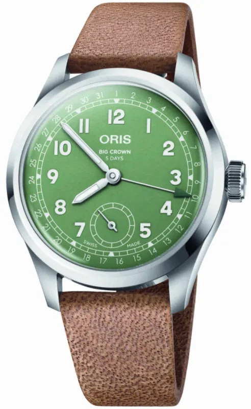 Oris Big Crown Pointer Date Calibre 403 Green Watch sold by Jura Watches