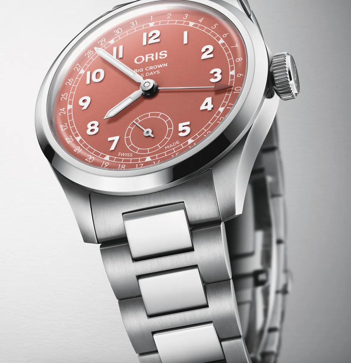 Oris Big Crown Pointer Date Calibre 403 Terracotta Watch sold by Jura Watches product image thumbnail 3