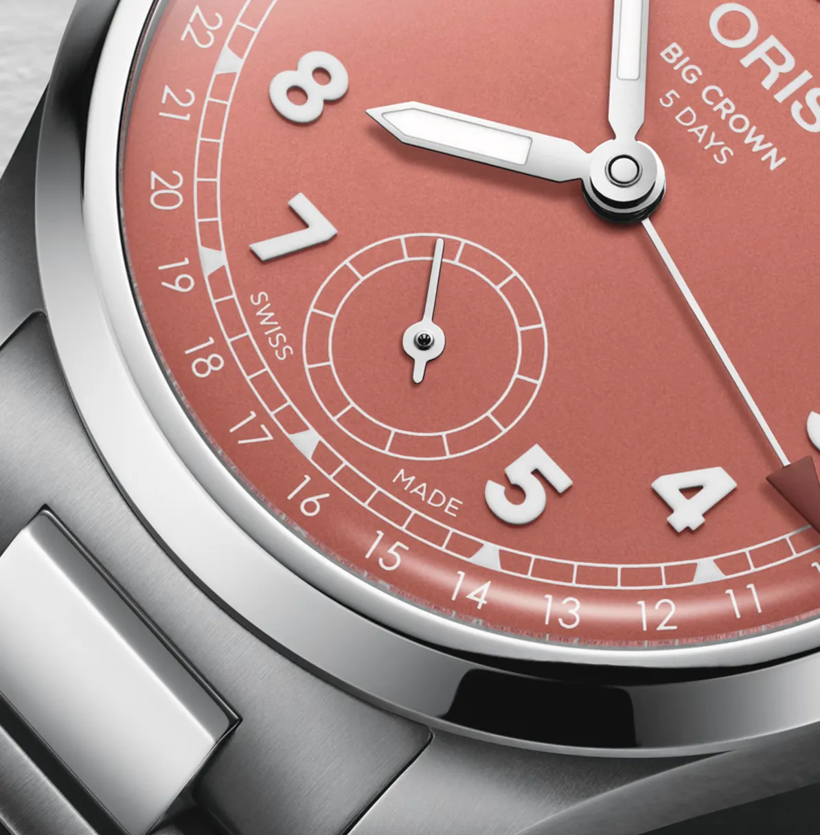 Oris Big Crown Pointer Date Calibre 403 Terracotta Watch sold by Jura Watches product image thumbnail 4