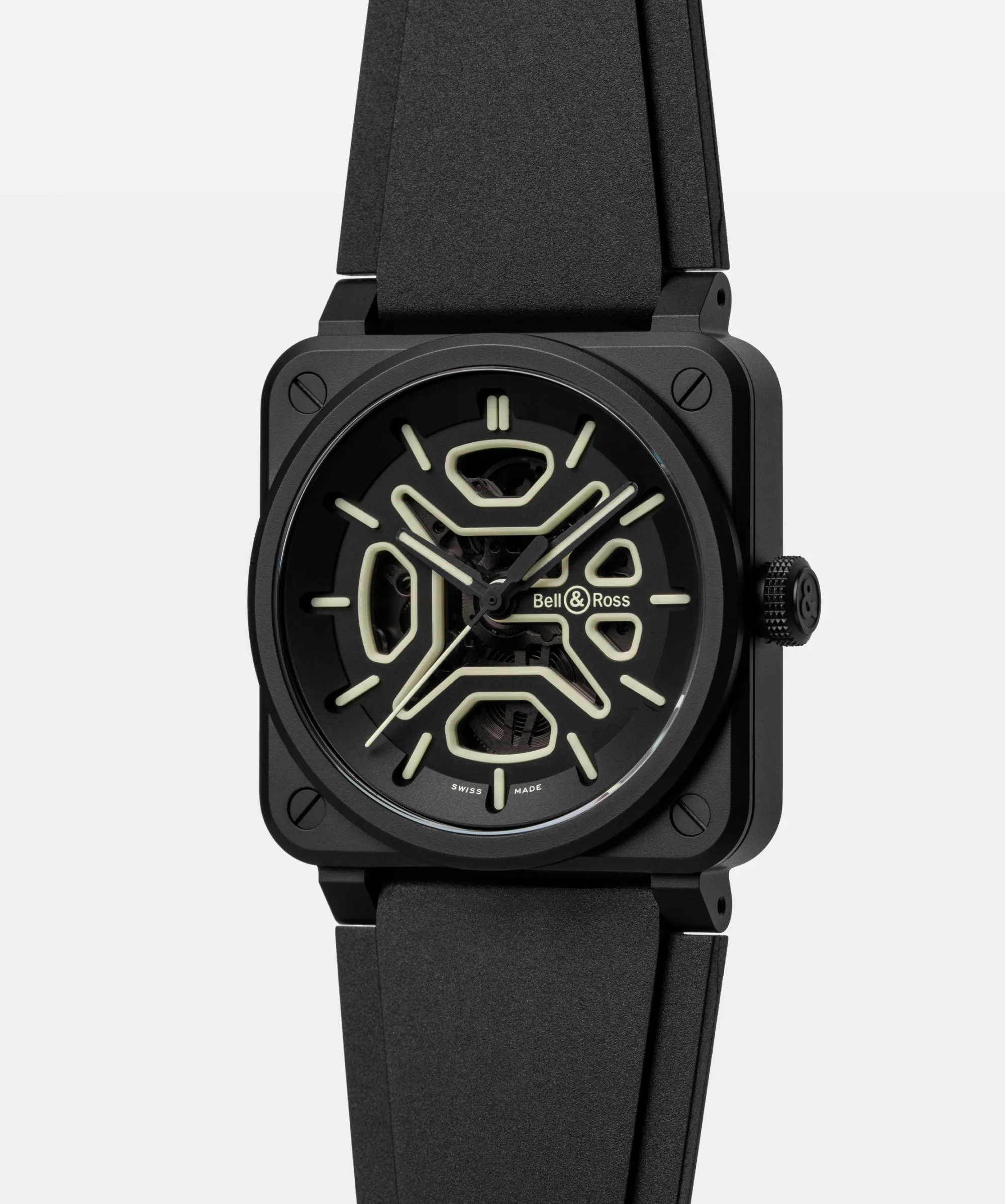 Bell & Ross BR 03 Skeleton Lum Ceramic Watch sold by Jura Watches product image thumbnail 4