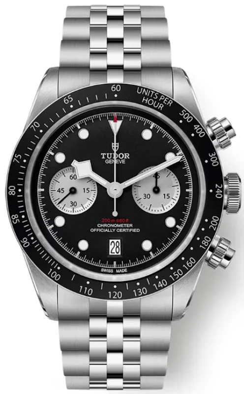 TUDOR Black Bay Chrono Watch sold by Jura Watches