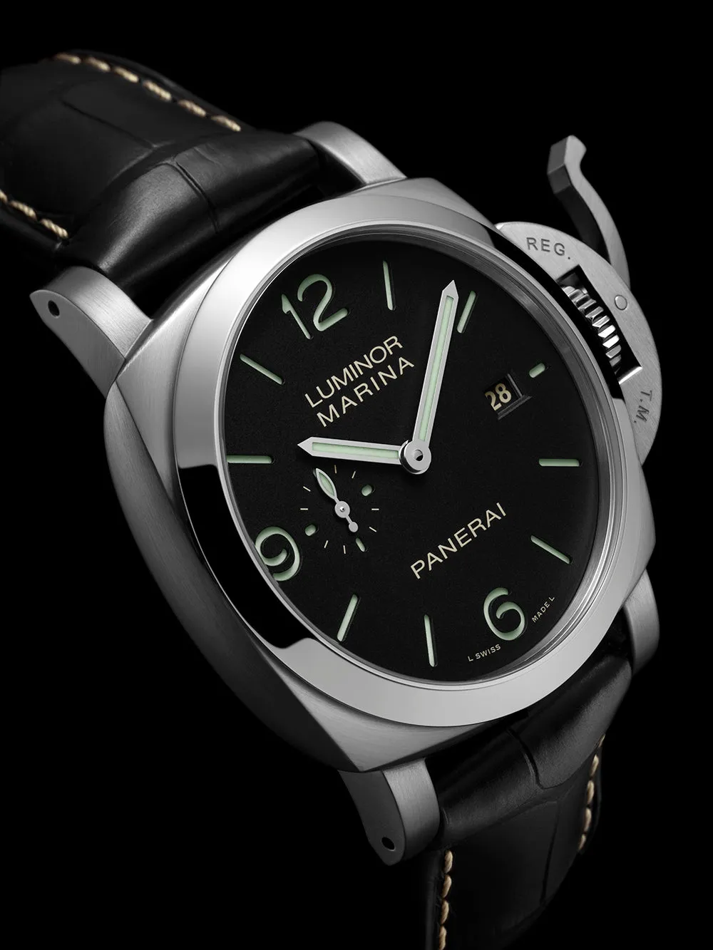 Panerai Luminor Marina 44mm Black Watch sold by Jura Watches product image thumbnail 4