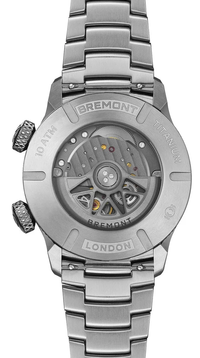 Bremont Altitude MB Meteor Silver Orange Barrel Bracelet Watch sold by Jura Watches product image thumbnail 2