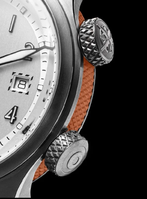 Bremont Altitude MB Meteor Silver Orange Barrel Bracelet Watch sold by Jura Watches product image thumbnail 4