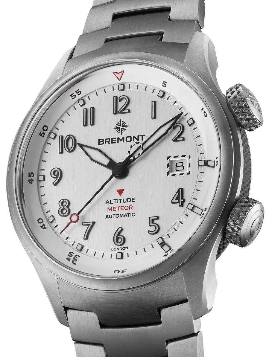 Bremont Altitude MB Meteor Silver Titanium Barrel Bracelet Watch sold by Jura Watches product image thumbnail 2