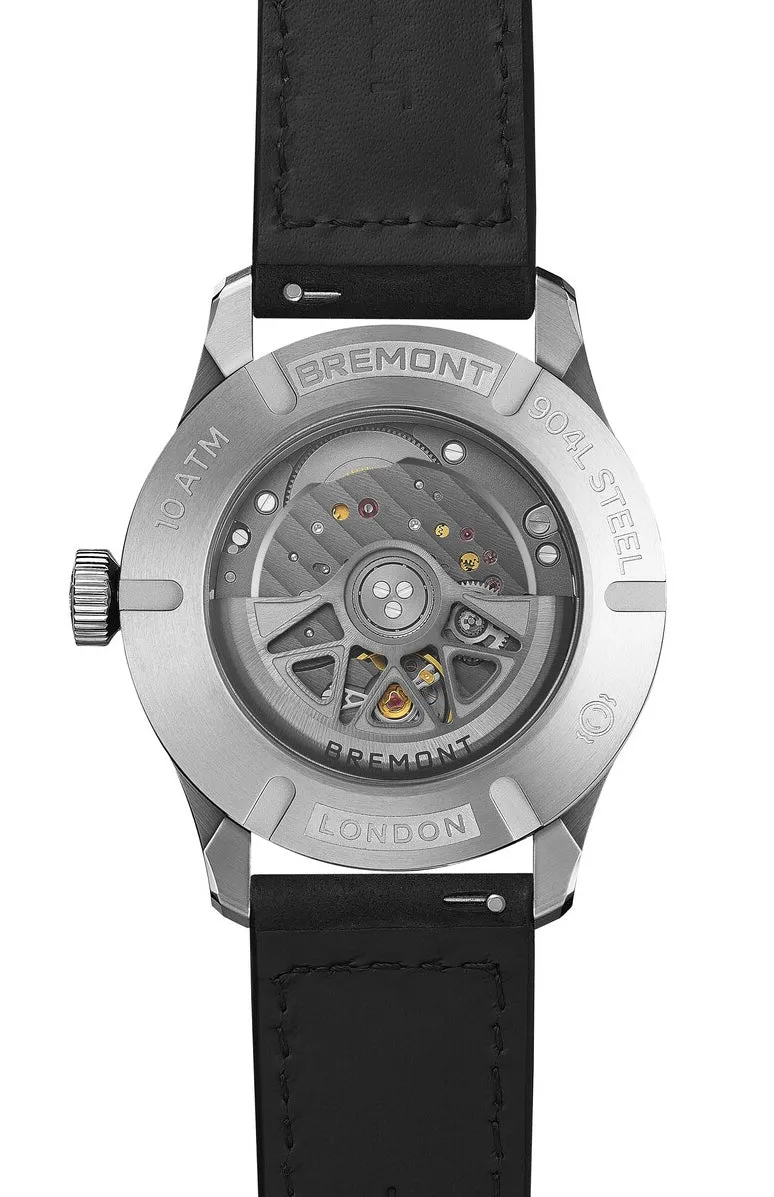 Bremont Altitude 39 Date Silver Leather Watch sold by Jura Watches product image thumbnail 3