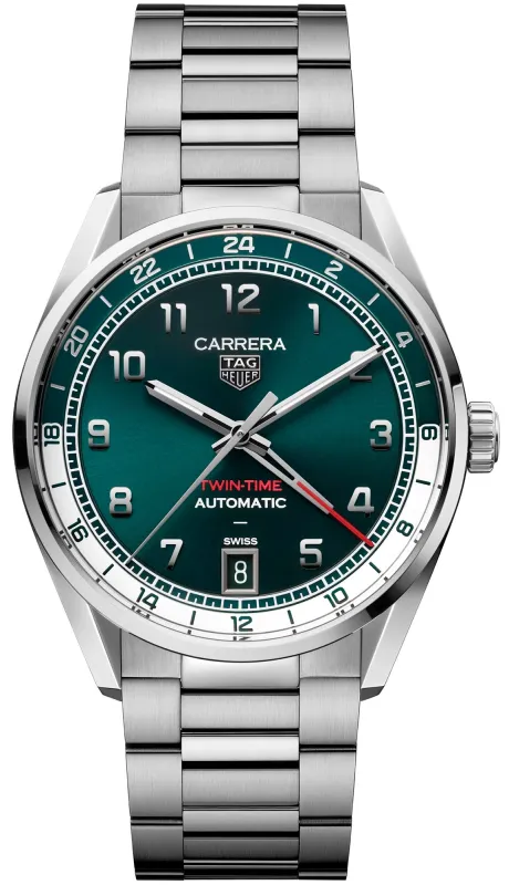 TAG Heuer Carrera Twin Time Watch sold by Jura Watches