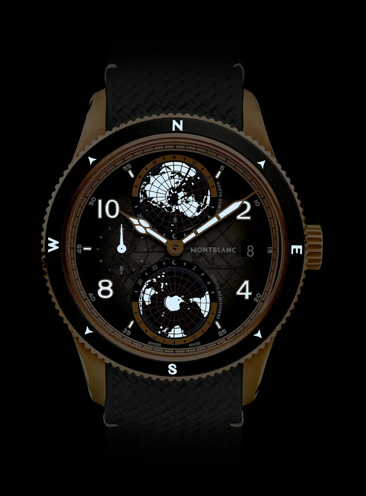 Montblanc 1858 Gesophere 0 Oxygen Monte Rosa Limited Edition Watch sold by Jura Watches product image thumbnail 2