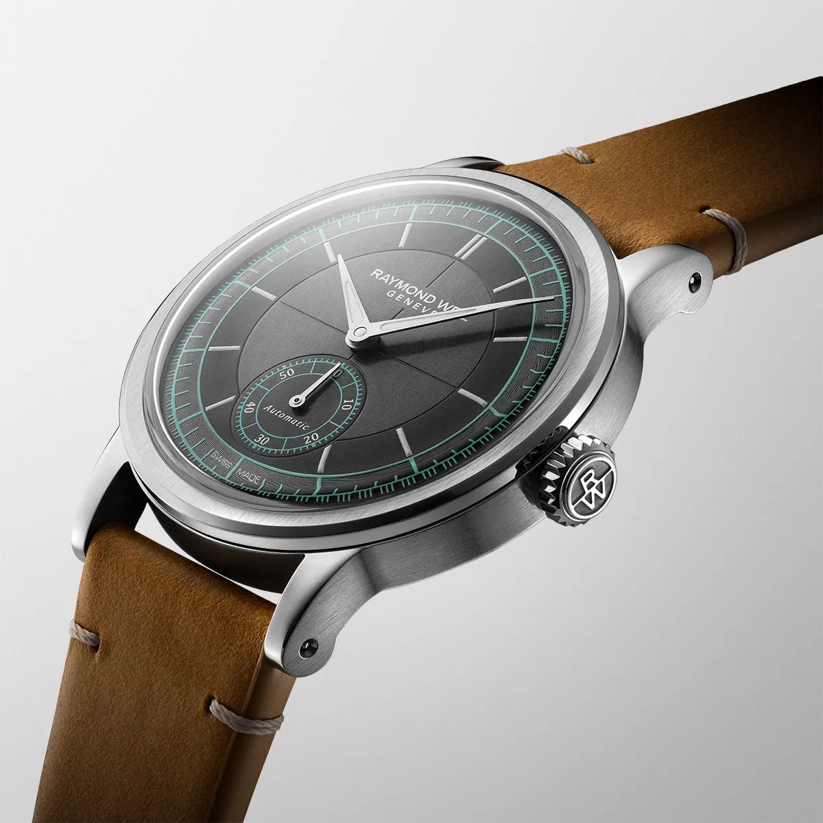 Raymond Weil Millesime Automatic Small Seconds Menthol Minute Track Watch sold by Jura Watches product image thumbnail 2