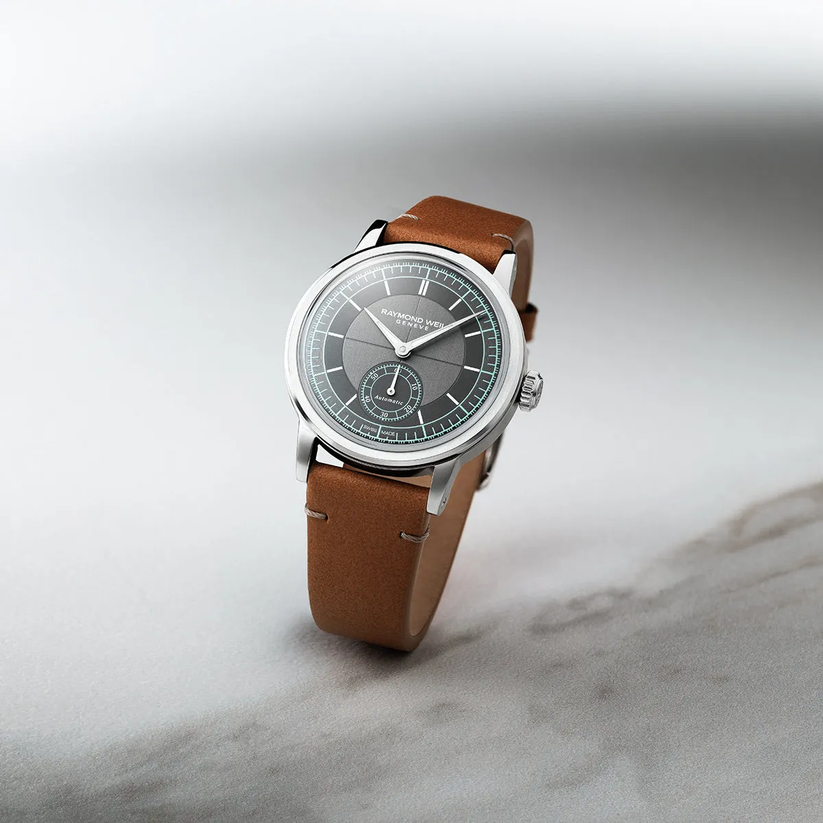 Raymond Weil Millesime Automatic Small Seconds Menthol Minute Track Watch sold by Jura Watches product image thumbnail 3