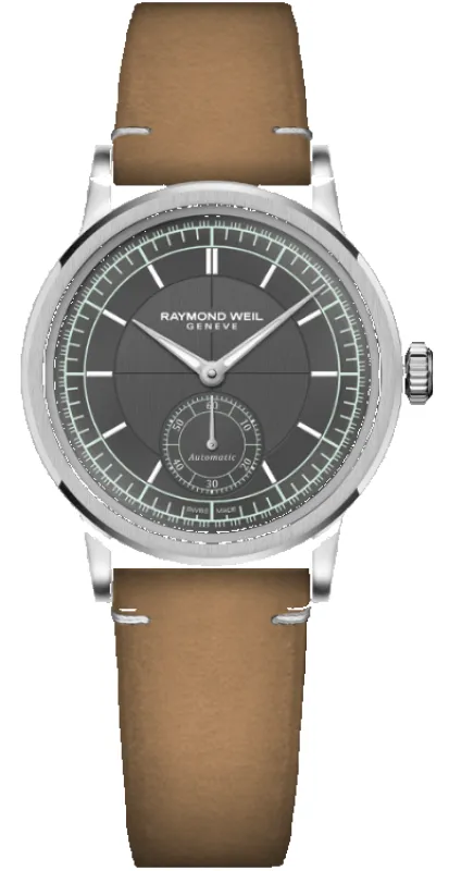 Raymond Weil Millesime Automatic Small Seconds Menthol Minute Track Watch sold by Jura Watches