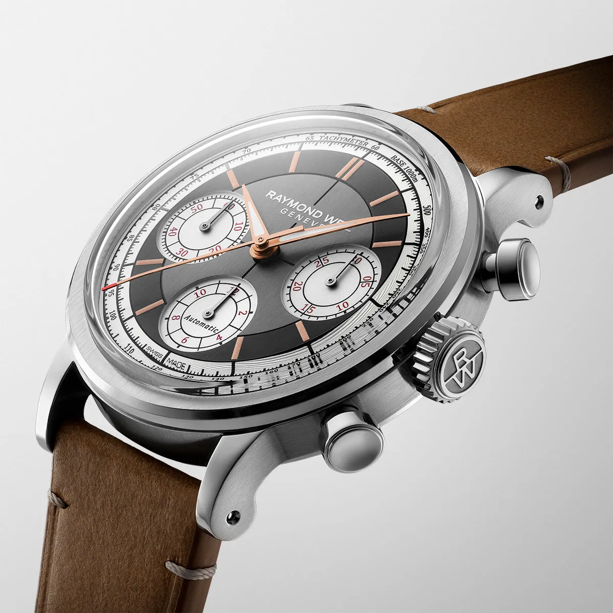 Raymond Weil Millesime Automatic Tri-Compax Chronograph Anthracite Watch sold by Jura Watches product image thumbnail 2