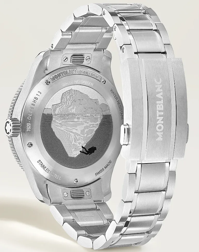 Montblanc Iced Sea Automatic Date 0 Oxygen Watch sold by Jura Watches product image thumbnail 4
