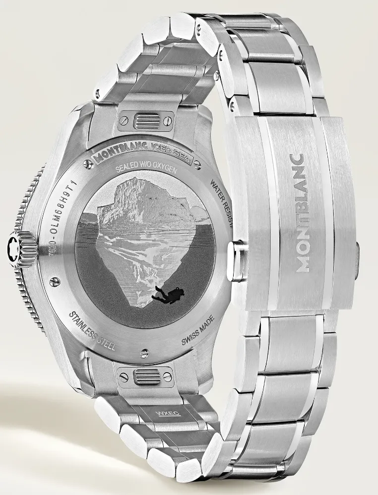 Montblanc Iced Sea Automatic Date 0 Oxygen Watch sold by Jura Watches product image thumbnail 5