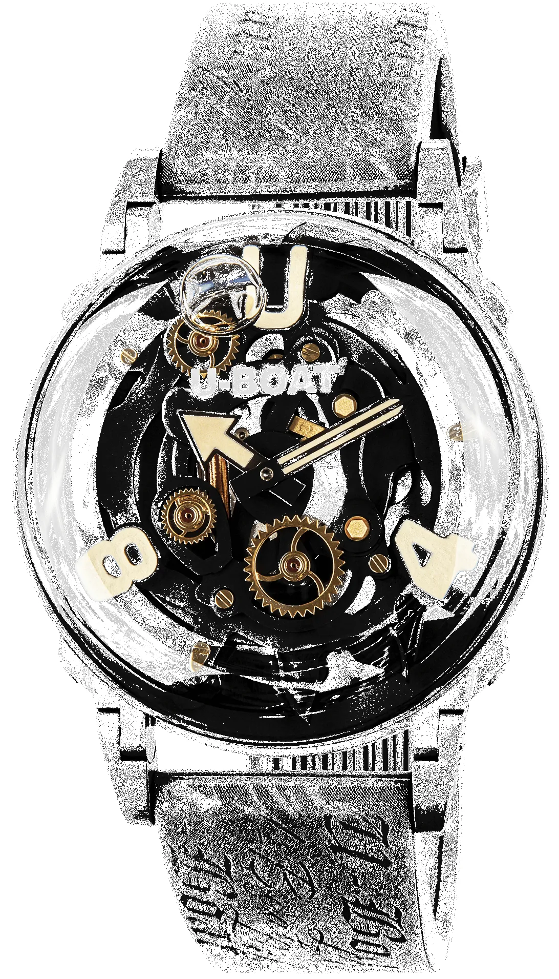 U-Boat U-65 PVD White 44mm Watch Pre-Order sold by Jura Watches