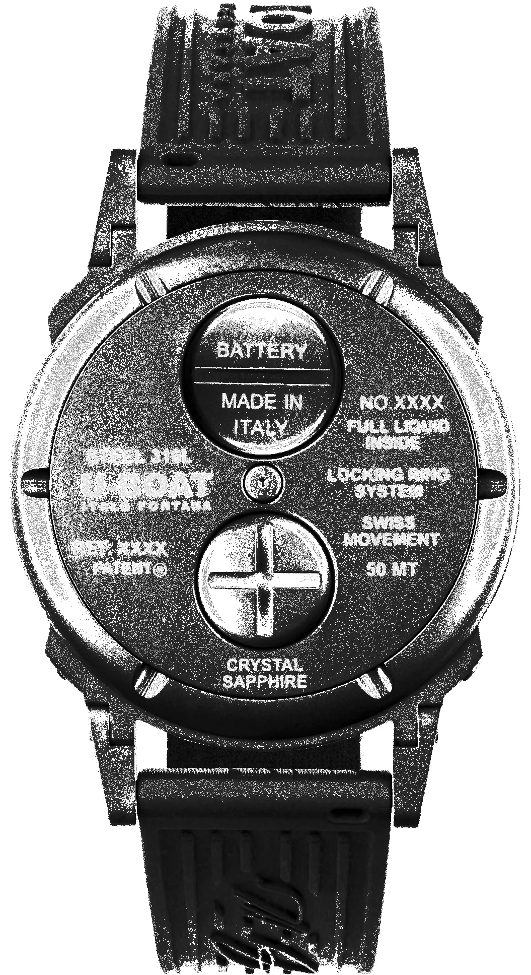 U-Boat U-65 PVD White 44mm Watch Pre-Order sold by Jura Watches product image thumbnail 2