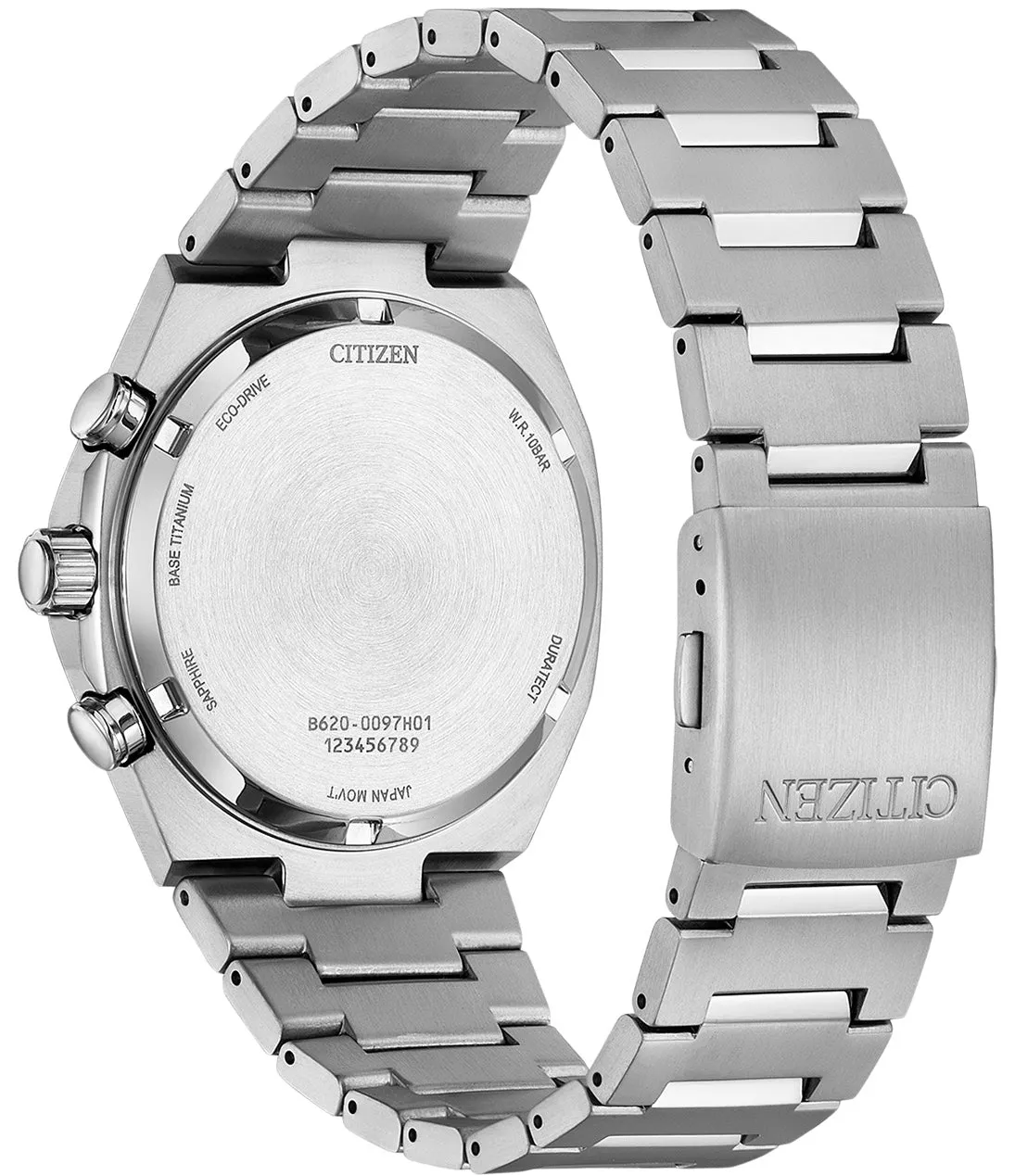 Citizen Super Titanium Zenshin Textured White Watch sold by Jura Watches product image thumbnail 3