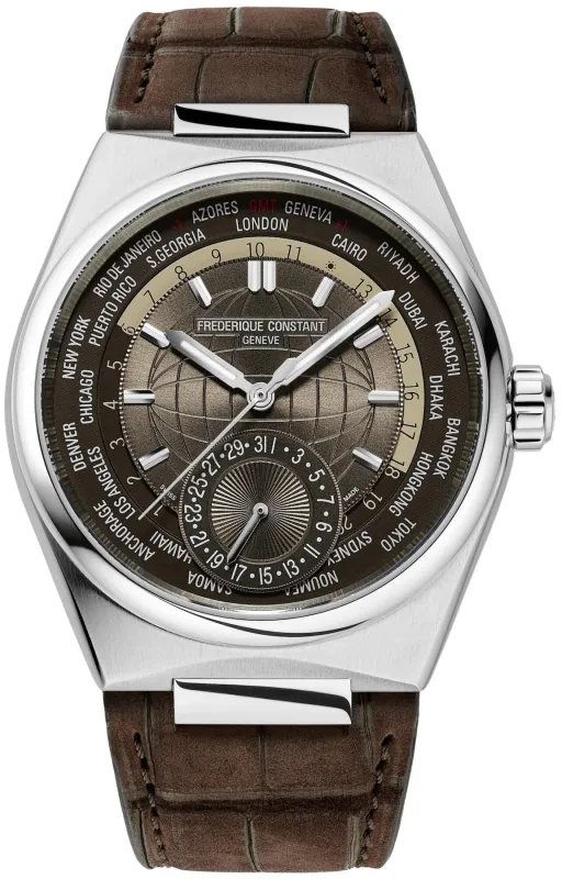 Frederique Constant Highlife Worldtimer Manufacture Watch made by Jura Watches