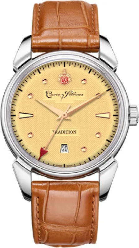 Cuervo y Sobrinos Historiador Tradition Limited Edition Watch sold by Jura Watches