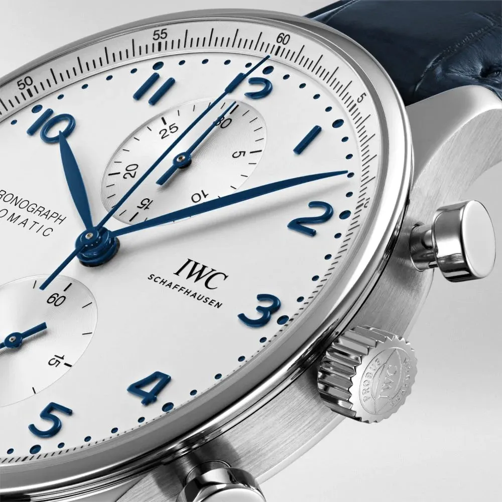 IWC Ex-Display Portugieser Chronograph Watch sold by Jura Watches product image thumbnail 5