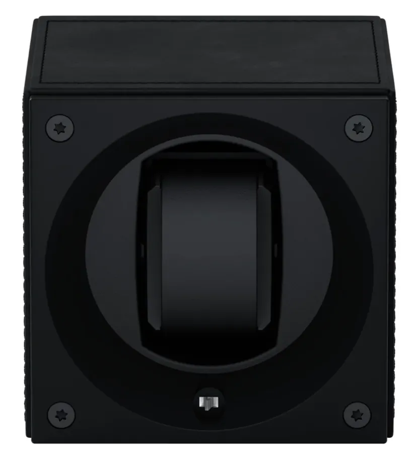 Swiss KubiK Watch Winder Masterbox Single Black Leather sold by Jura Watches product image thumbnail 2