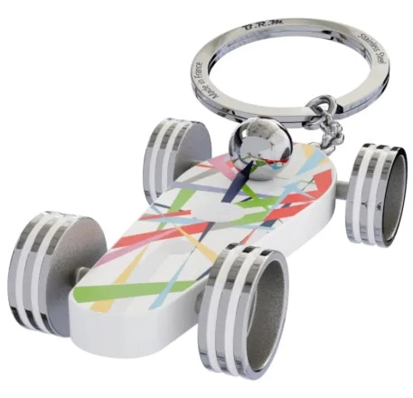 B.R.M. Key Ring Bolides by B.R.M White Art Car Watch sold by Jura Watches