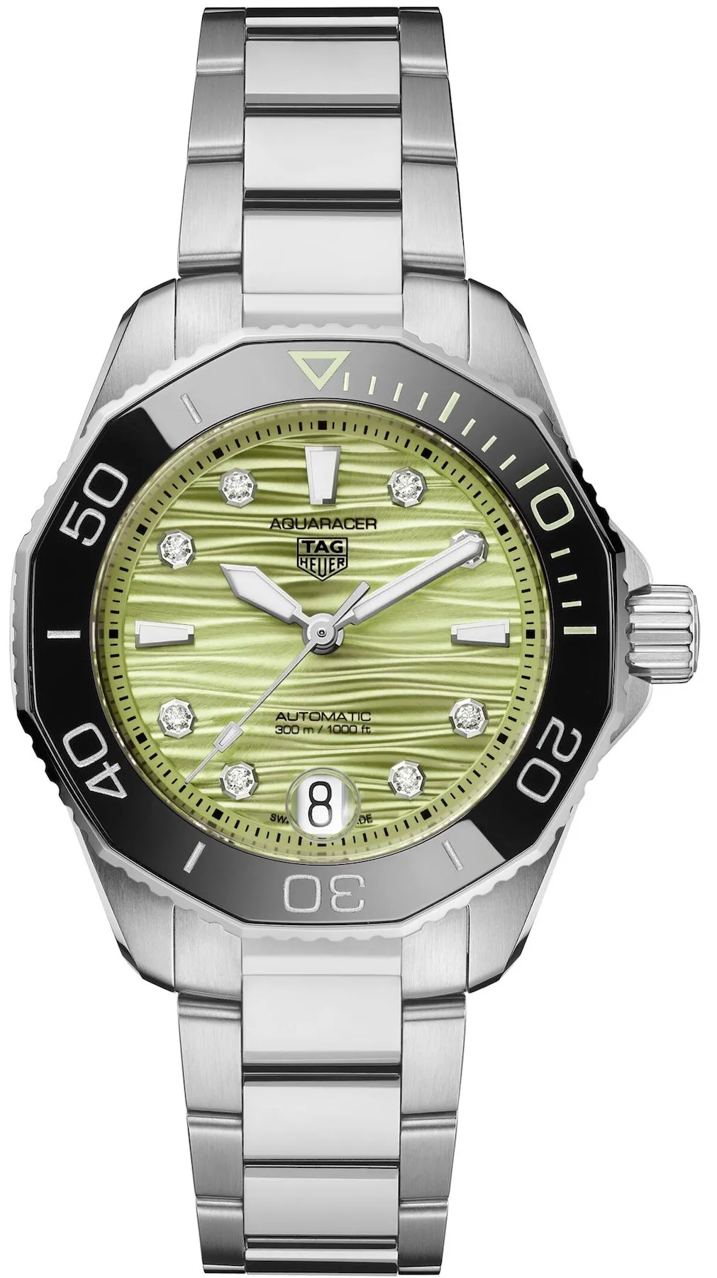 TAG Heuer Aquaracer Professional 300 Date Green Watch sold by Jura Watches