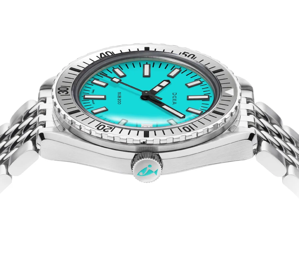 Doxa Sub 200 Aquamarine Stainless Steel Bracelet Watch sold by Jura Watches product image thumbnail 3