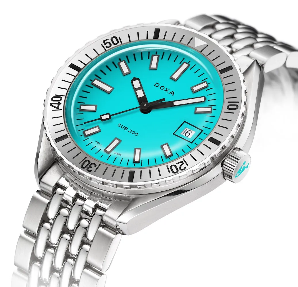 Doxa Sub 200 Aquamarine Stainless Steel Bracelet Watch sold by Jura Watches product image thumbnail 2