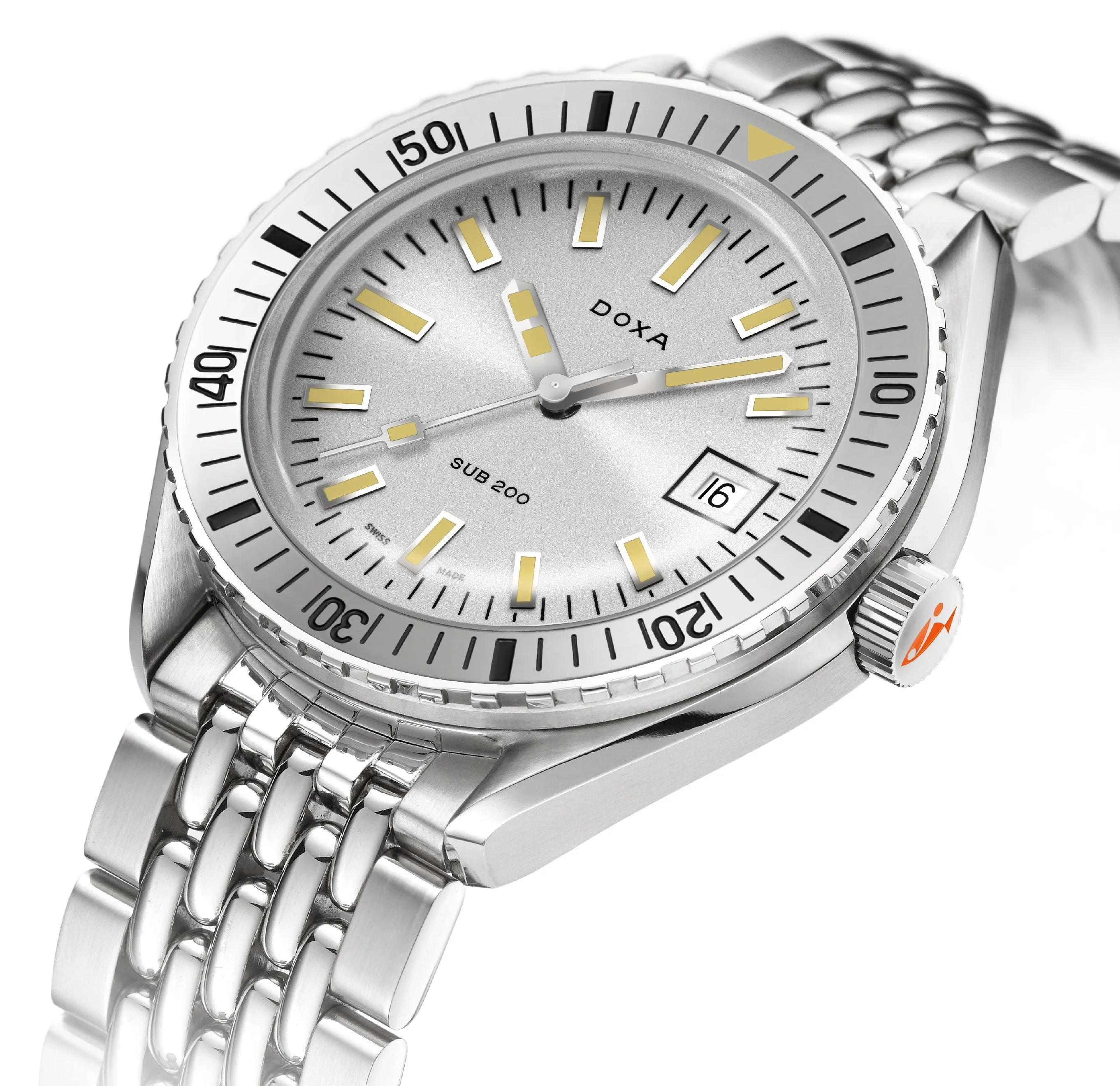 Doxa Sub 200 Searambler Stainless Steel Bracelet Watch sold by Jura Watches product image thumbnail 2