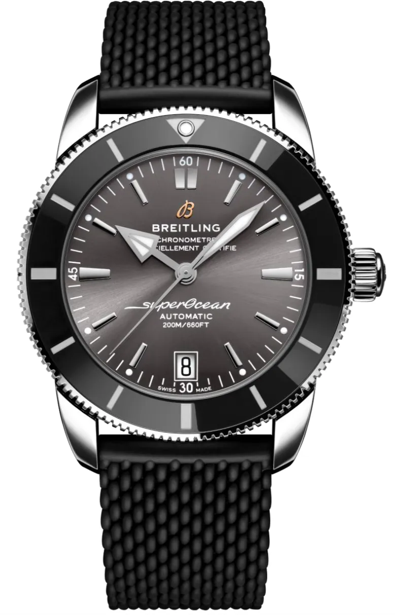 Breitling Pre-Owned Superocean Heritage B20 Auto 42 Rubber Limited Edition Watch D sold by Jura Watches