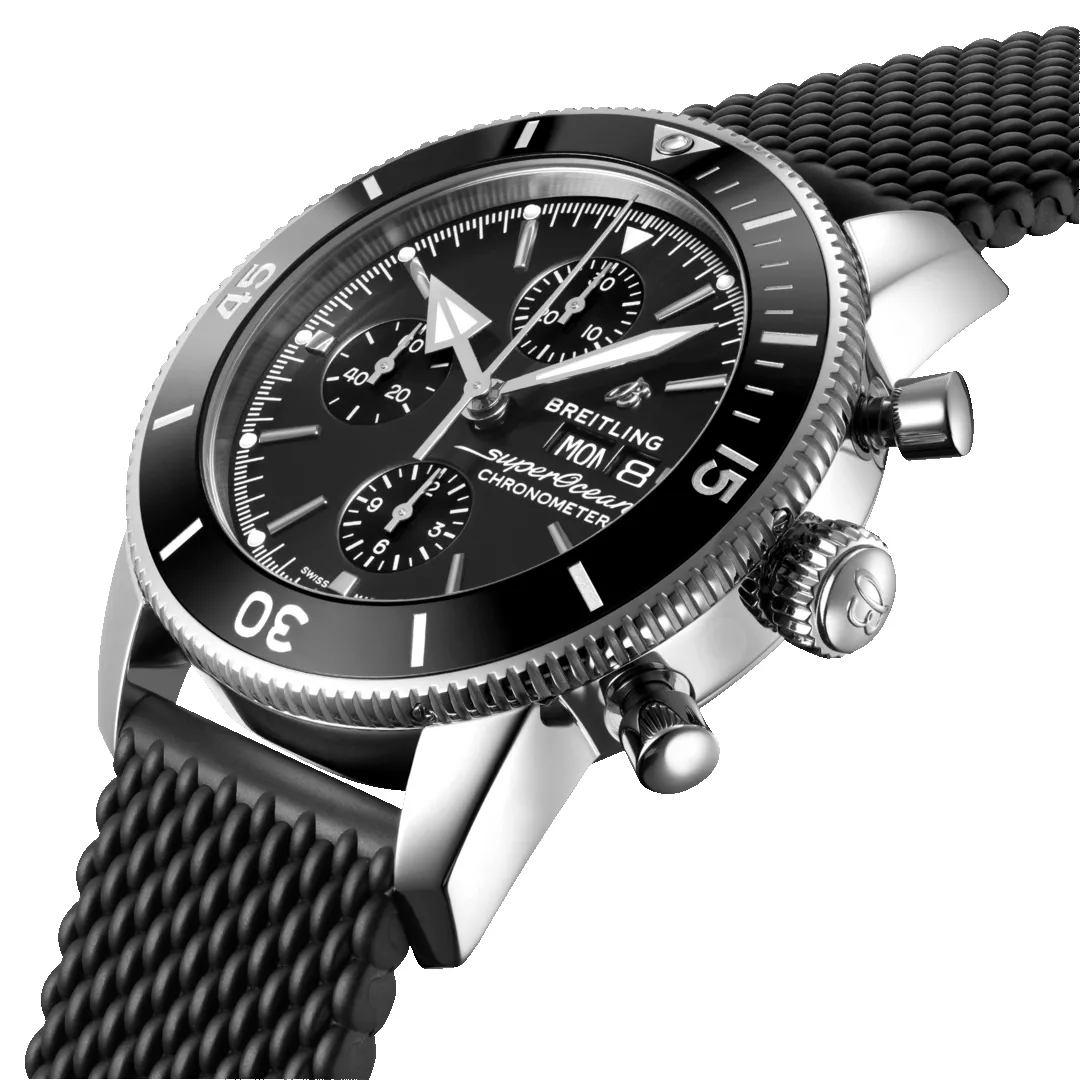 Breitling Pre-Owned Superocean Heritage II Chronograph 44 Watch D sold by Jura Watches product image thumbnail 4