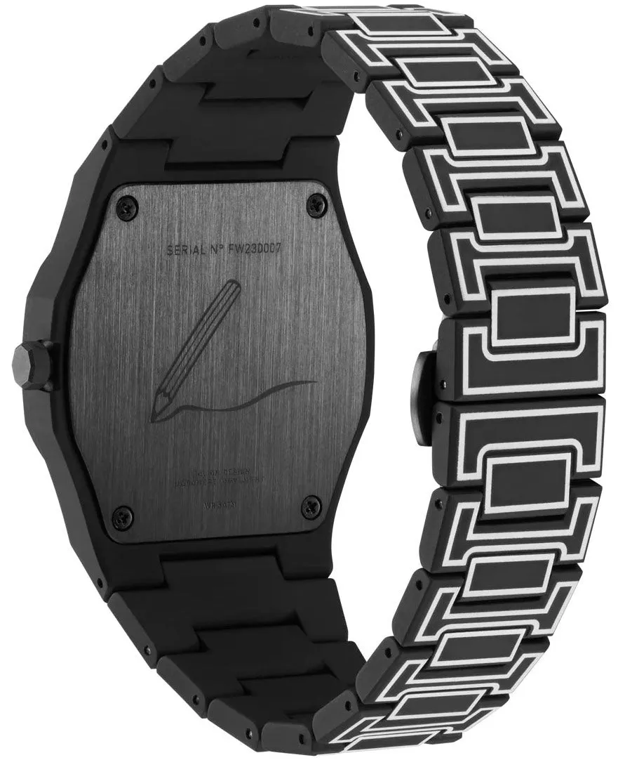D1 Milano Watch Polycarbon Sketch 01 sold by Jura Watches product image thumbnail 3