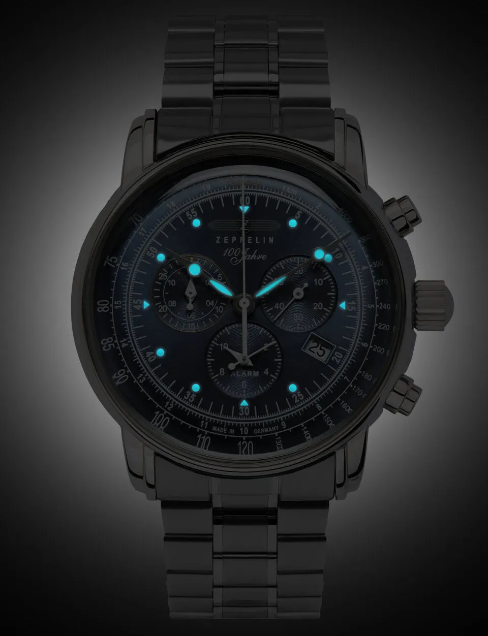 Zeppelin 100 Years Zeppelin Quartz Chronograph Watch sold by Jura Watches product image thumbnail 2