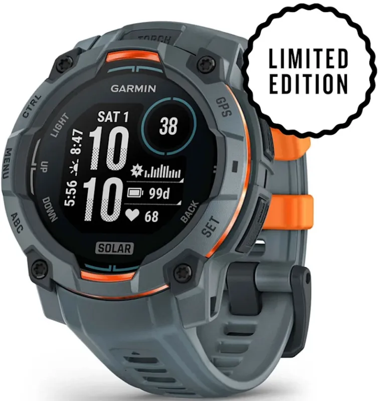 Garmin Instinct 3 Solar 45mm Limited Edition Watch sold by Jura Watches
