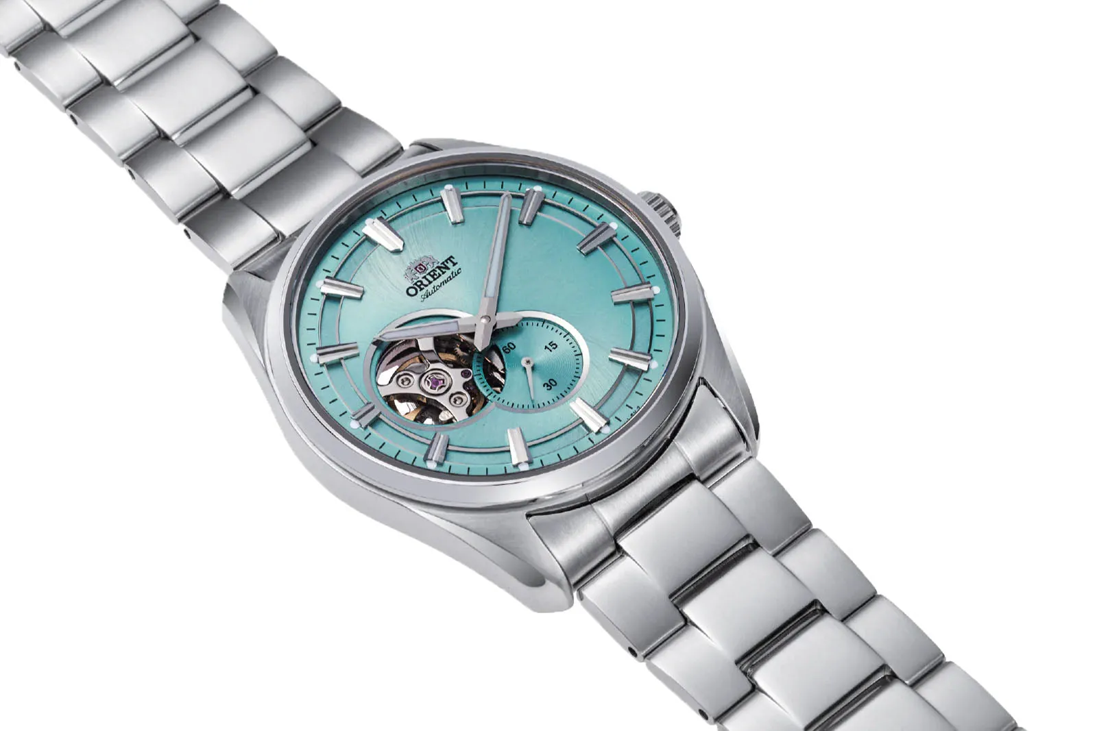 Orient Contemporary Open Heart Blue Watch sold by Jura Watches product image thumbnail 3