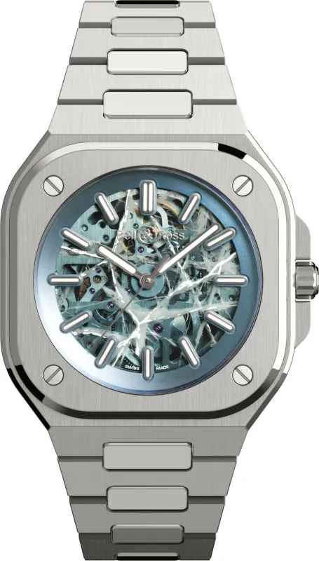 Bell & Ross BR 05 Skeleton Arctic Blue Limited Edition Watch sold by Jura Watches