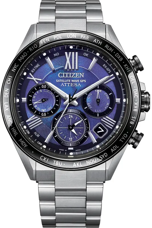 Citizen Attesa Satellite Wave GPS Unite With Blue Limited Edition Watch sold by Jura Watches
