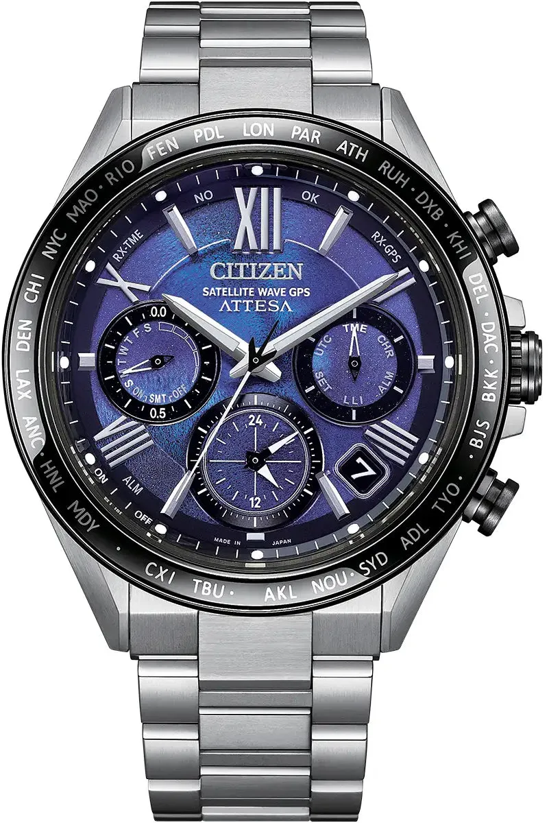 Citizen Attesa Satellite Wave GPS Unite With Blue Limited Edition Watch sold by Jura Watches