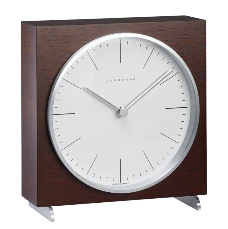 Junghans Table Clock Max Bill Clock made by Jura Watches